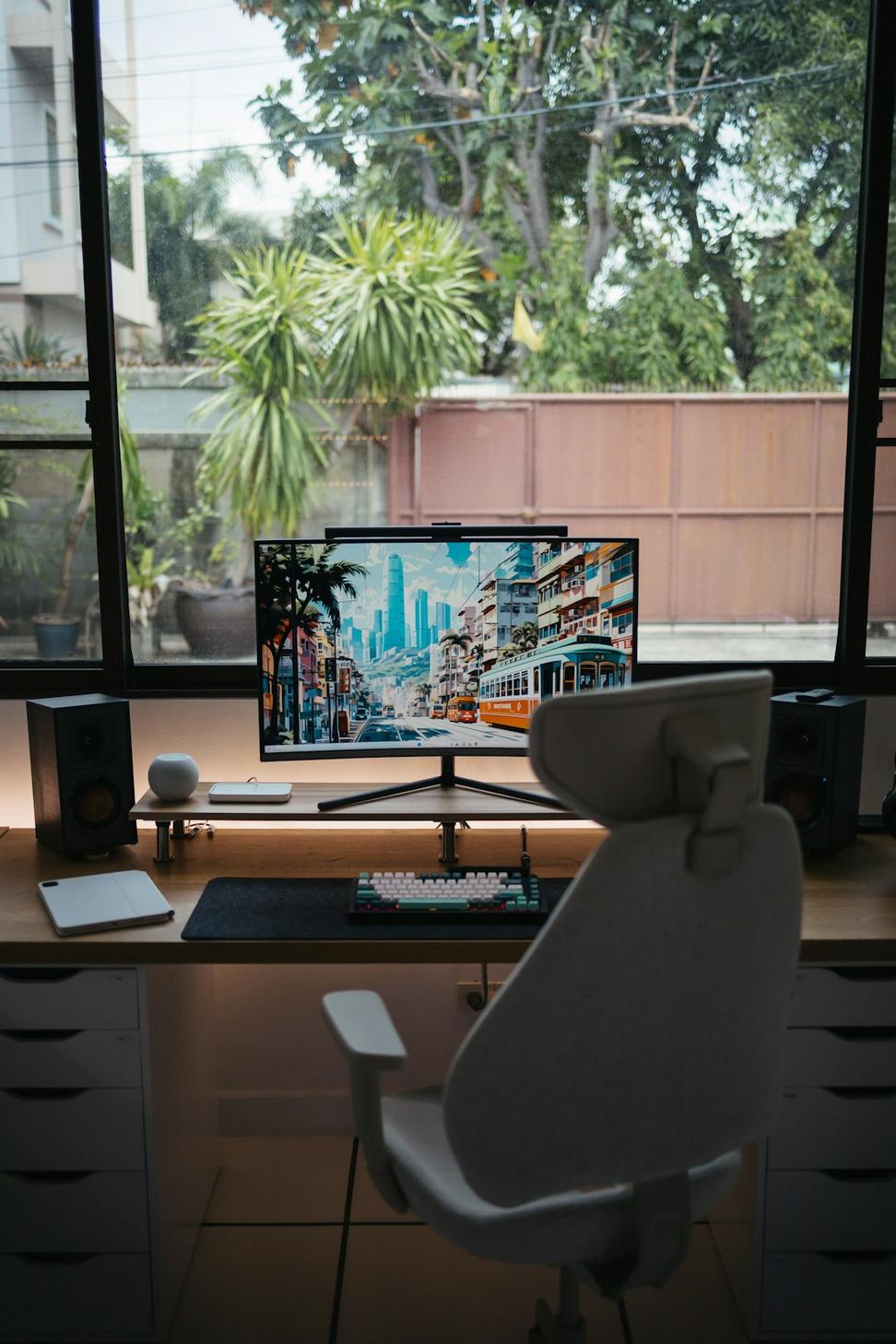 Our workspace